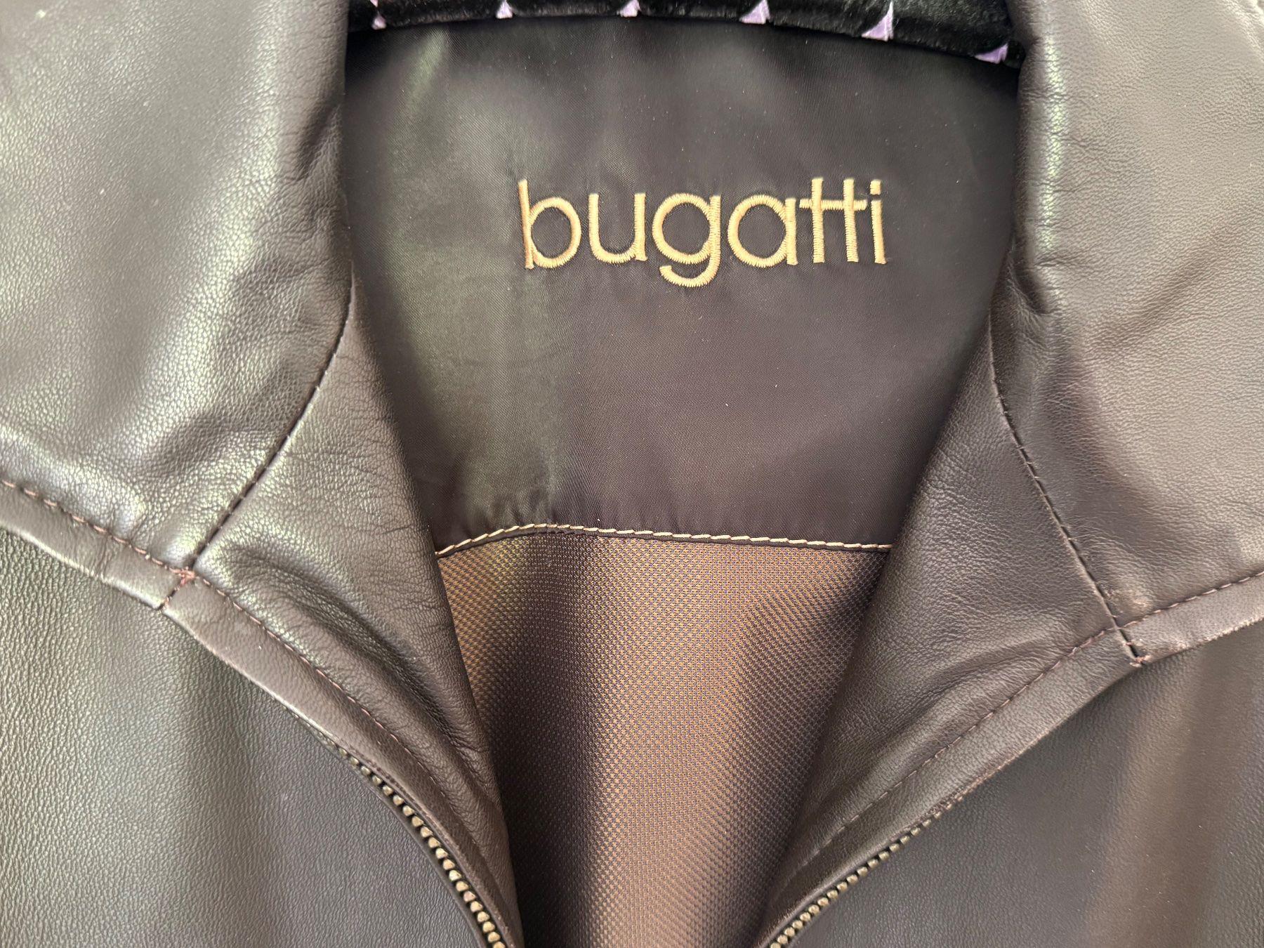 Bugatti Giacche: Bugatti Herren Lederjacke Echtleder Gr. 48 – Usato da Itingen venduto da uhu777 1