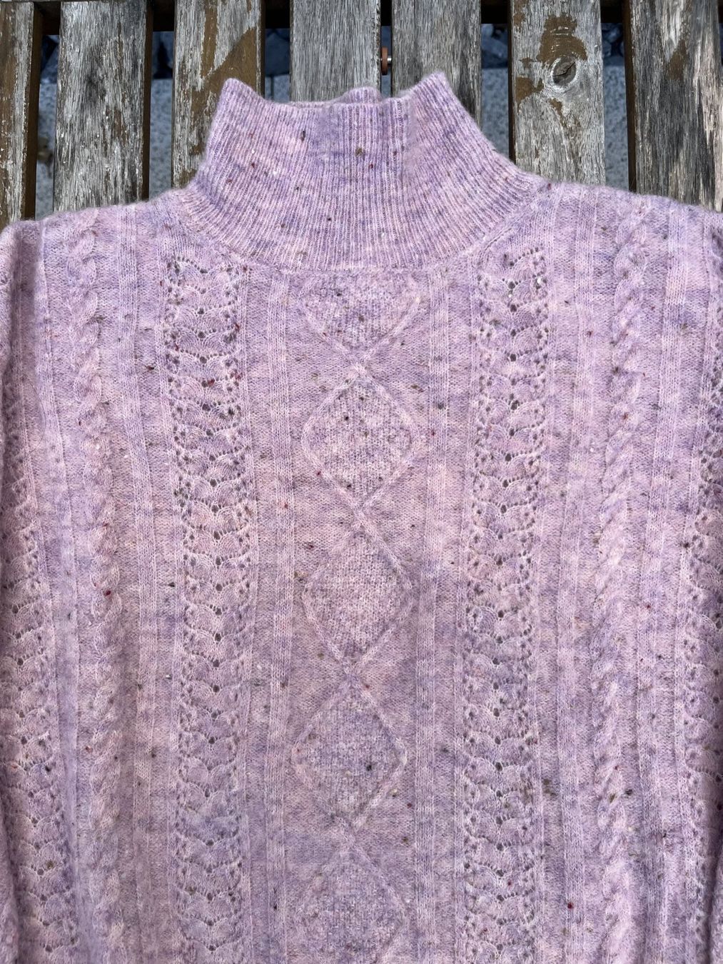 Des Petits Hauts Pullover & Sweatshirts: Des Petits Hauts Dino Alpaka-Pullover rosa – Gebraucht aus Zürich von fra_f68d 5
