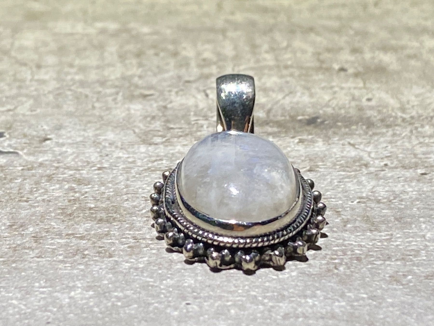 Ciondoli: Moonstone Silber 925 Anhänger orientalisch – Nuovo e nell'imballaggio originale da Laax venduto da Kiki_Kingdom3 3