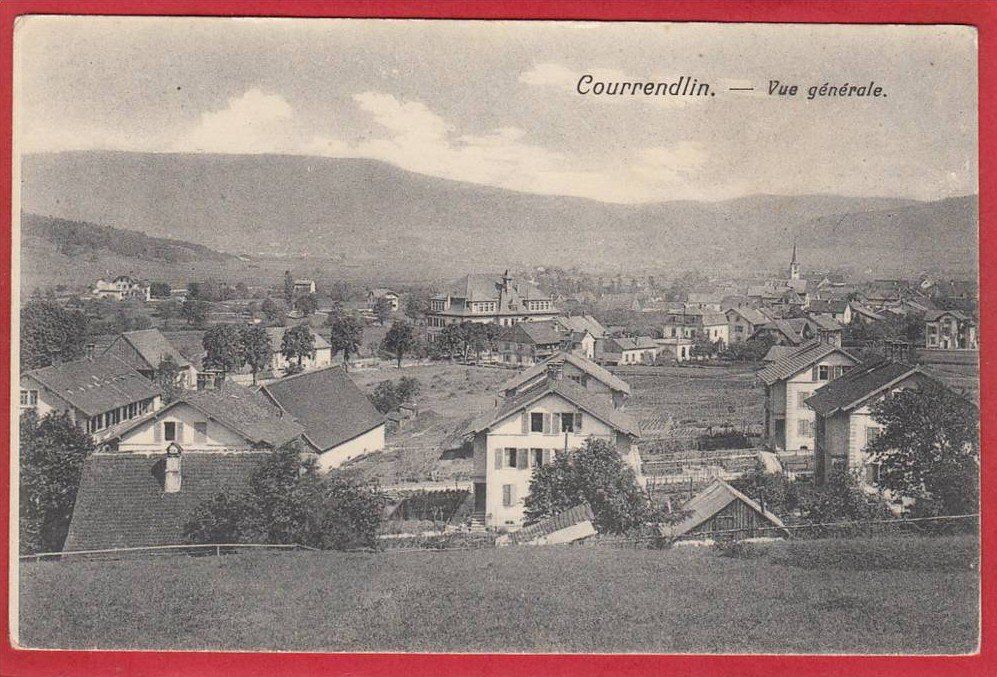 Cartoline postali: COURRENDLIN PHOTOTYPIE – Usato da Grüningen venduto da Kartenlaube