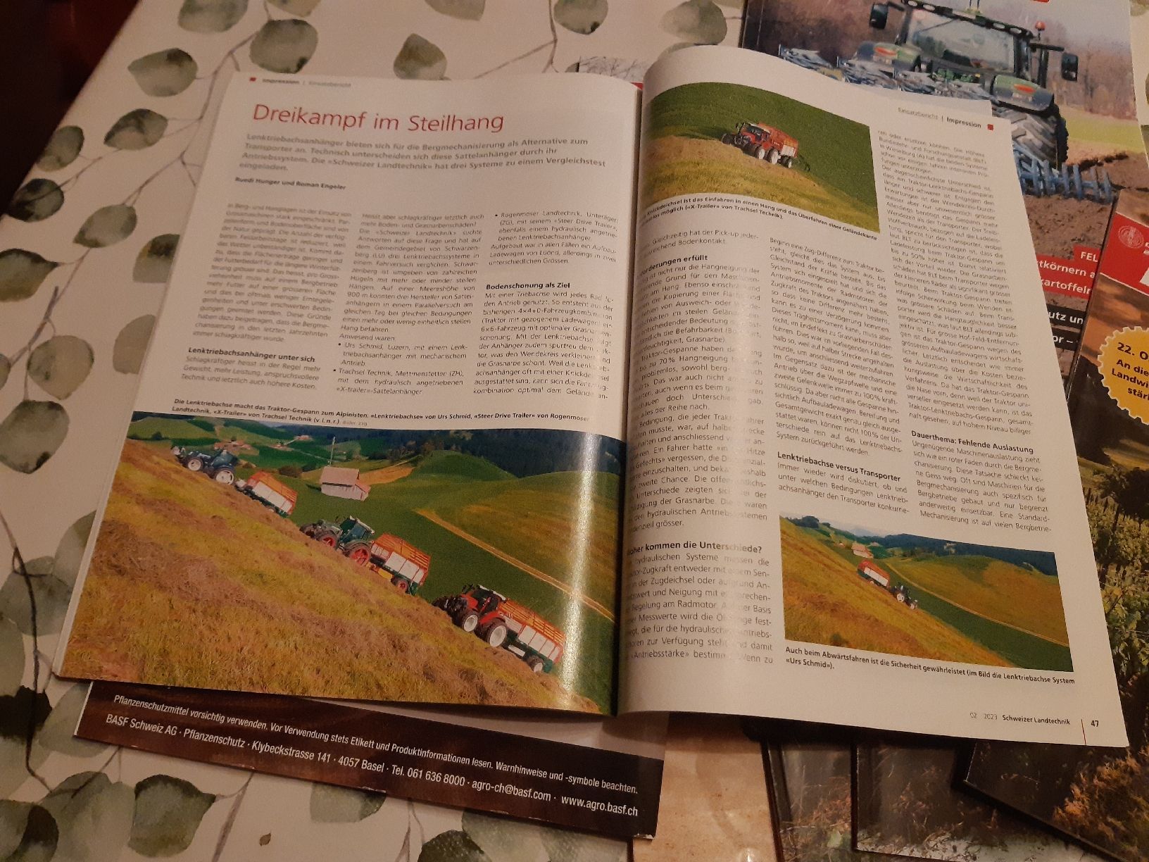 Riviste & Magazine: Schweizer Landtechnik Hefte, Zeitschrift mit div. Traktoren – Usato da Ramersberg venduto da Subski300 2
