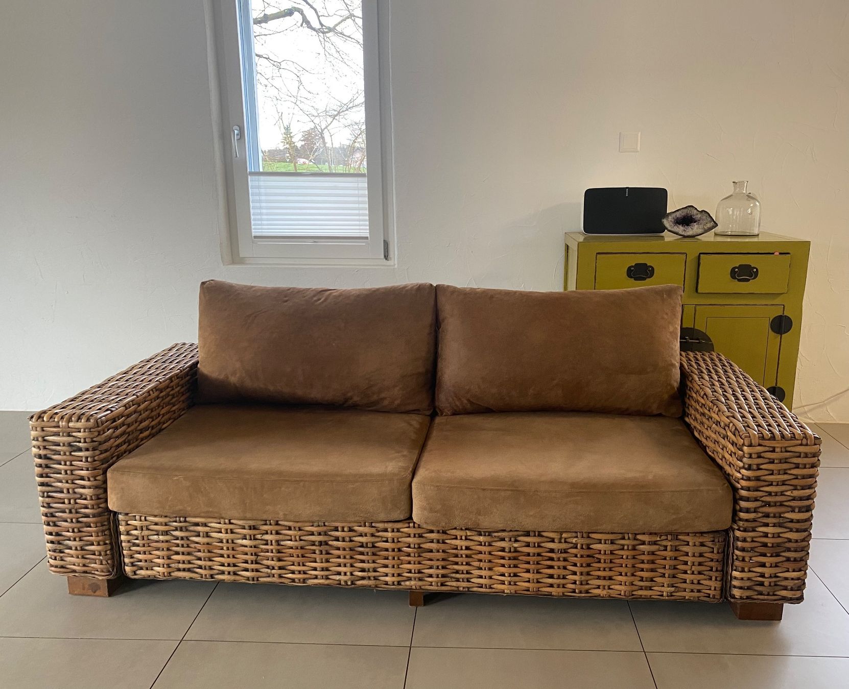Divani: Rattansofa natur – Usato da Mägenwil venduto da OsakaNinja