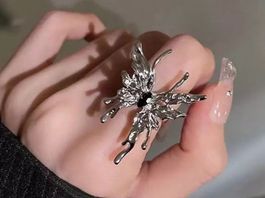 Ring mit Schmetterling ( one Size), Nr. 73