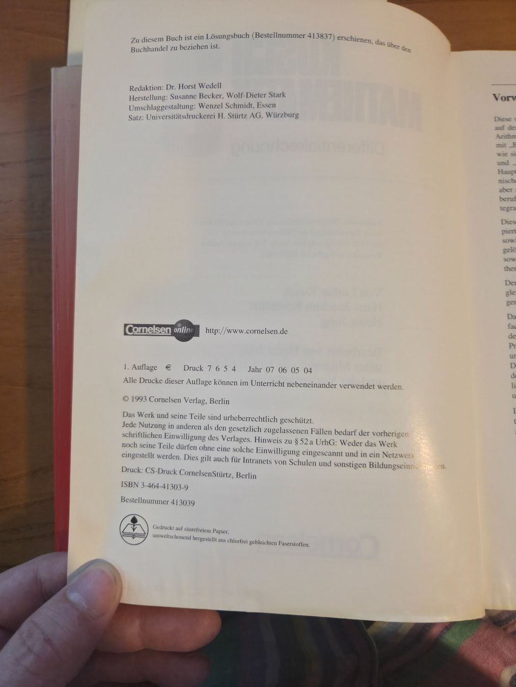 Libri: Kusch Mathematik 1 & 3 + Ergebnisse Cornelsen – Usato da Aldesago venduto da lusuardi 3