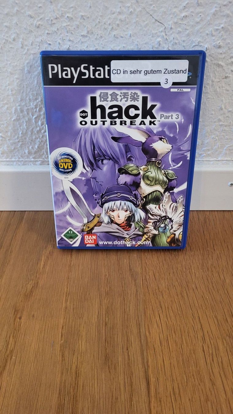 Sony Giochi: PS2 - .hack Part 3 Outbreak – Usato da Münsingen venduto da DigitaleSpielecke