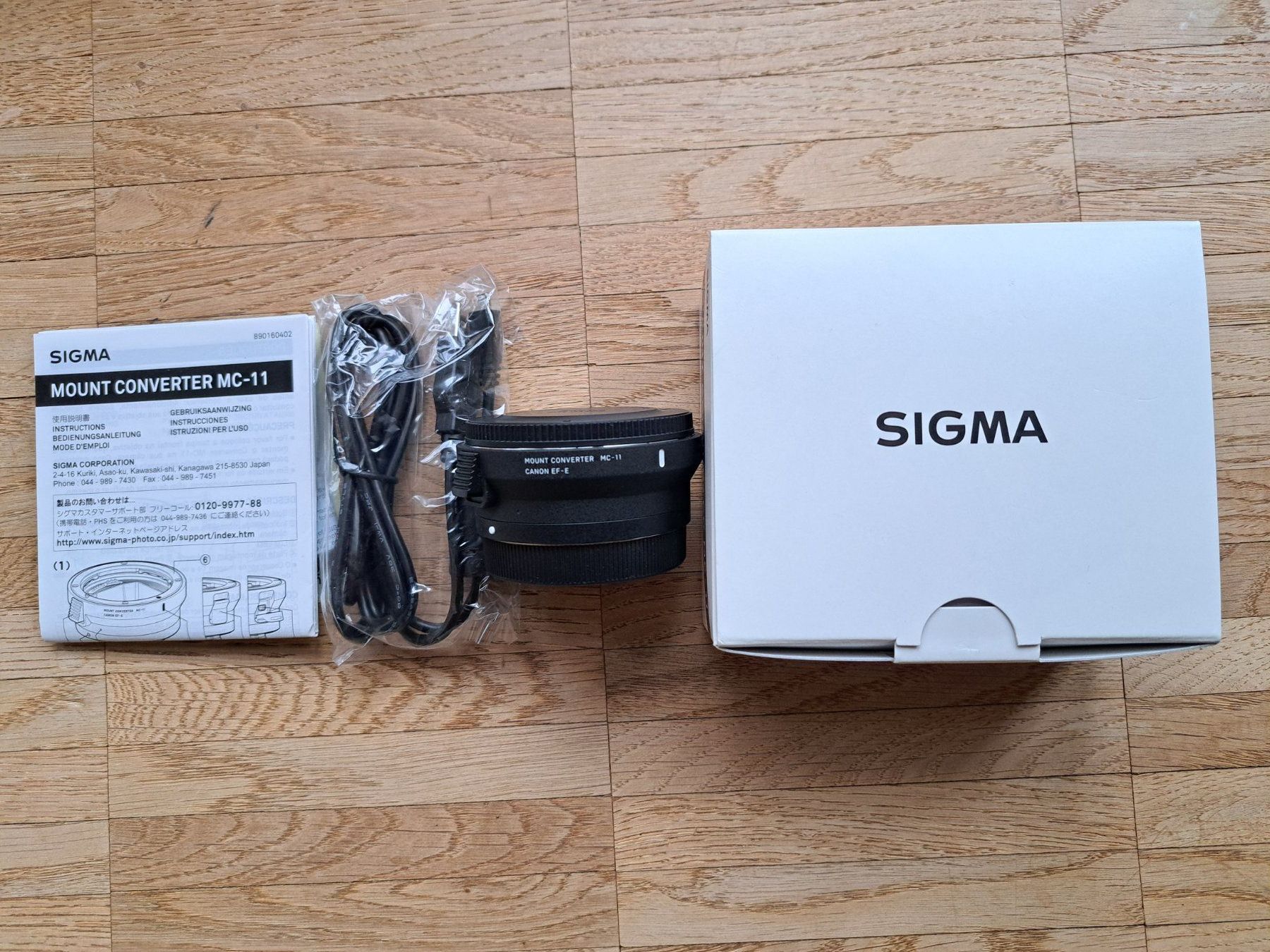 Sigma Adattatori foto: Sigma MC-11 Adapter Canon EF an Sony E – Usato da Zwingen venduto da Tigertimmi