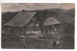 APPENZELLERHAUS Bauer mit Kuh