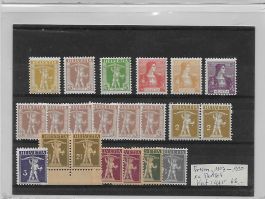 Freim 1907 - 1930 ** Restlot Kat: CHF 68.-