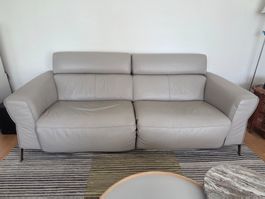 Natuzzi Ledersofa elektrisch verstellbar