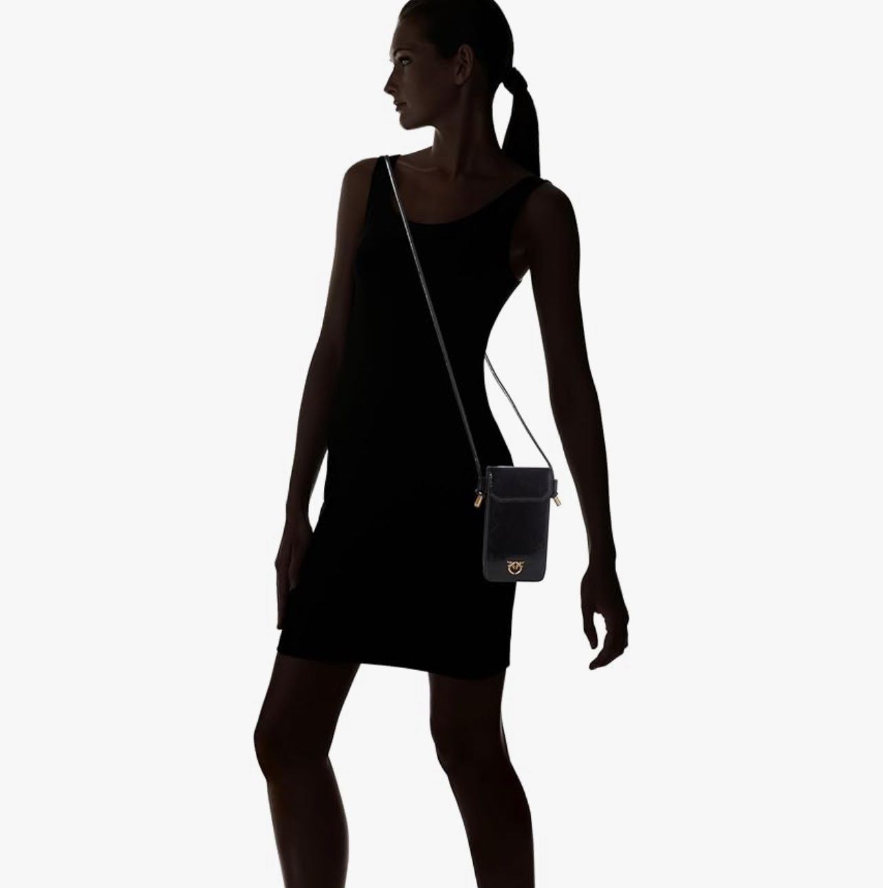 Pinko Borse da donna: Pinko Damen Handytasche Vitello Shiny – Nuovo e nell'imballaggio originale da Oberaach venduto da Dandy2021 4