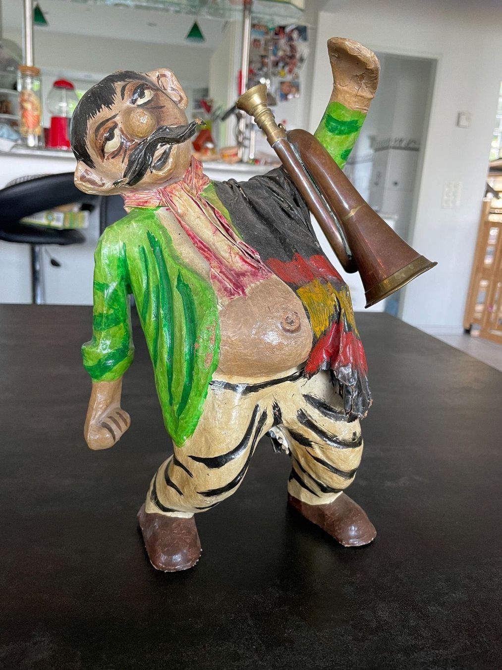 Statuette: Sculpture Mexicain Papier Maché – Usato da Vallamand venduto da Bricbracbroc82 1