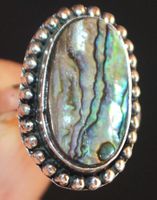 Ring L-3737 – Abalone - Innendurchmesser 16 mm
