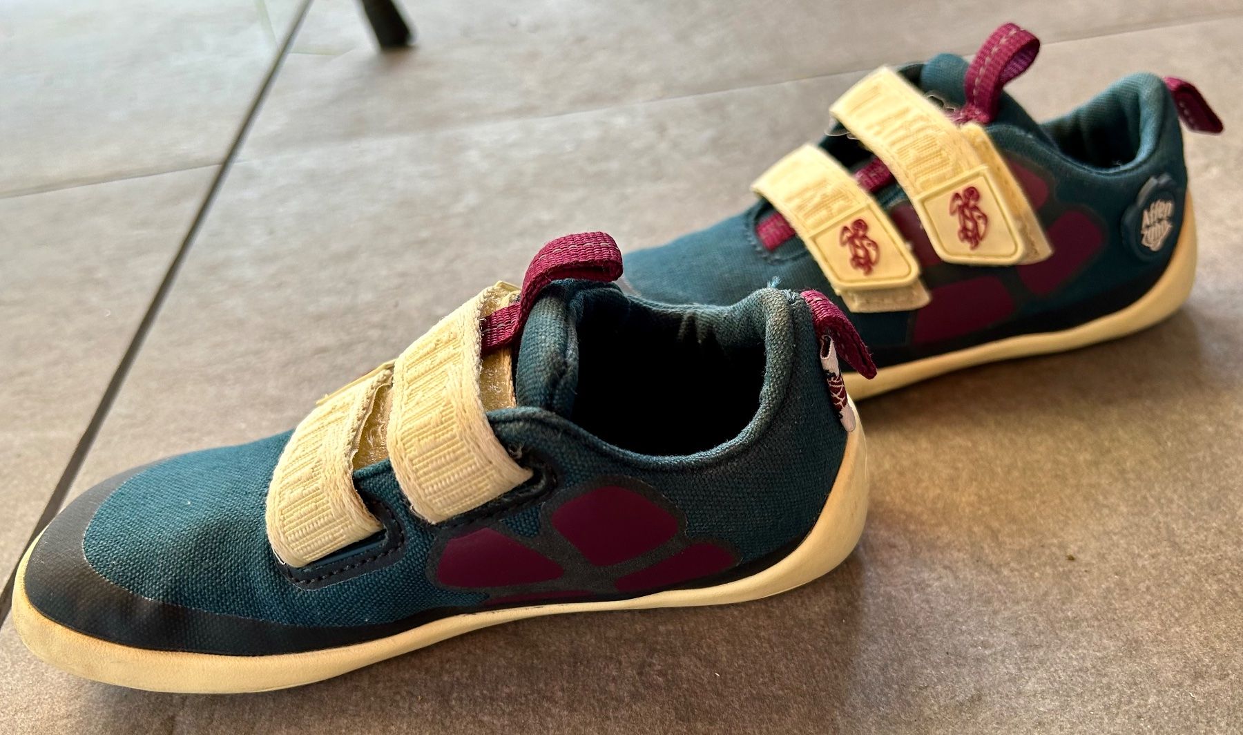 Affenzahn Schuhe für Jungen: Affenzahn Halbschuh, Schildkröte, Grösse 27 – Gebraucht aus Riedholz von Abendsonne 3