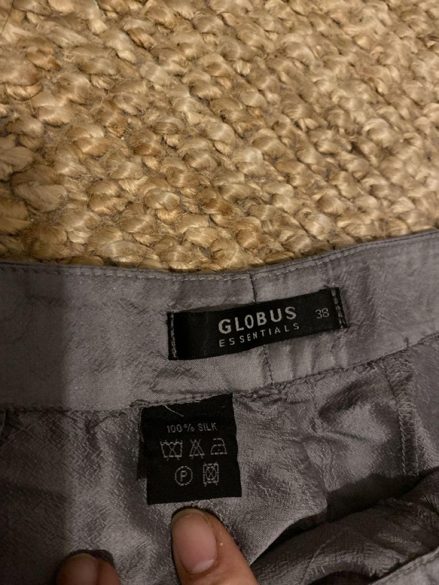 Globus Hosen: Globus Hose Seide grau Gr 38 – Neu (gemäss Beschreibung) aus Langenthal von morena86