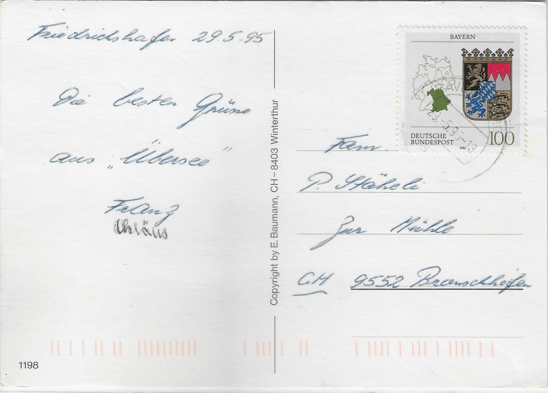 Cartoline postali: Dampflok - Ich komme! je viens – Usato da Ettingen venduto da Kartenplanet 1