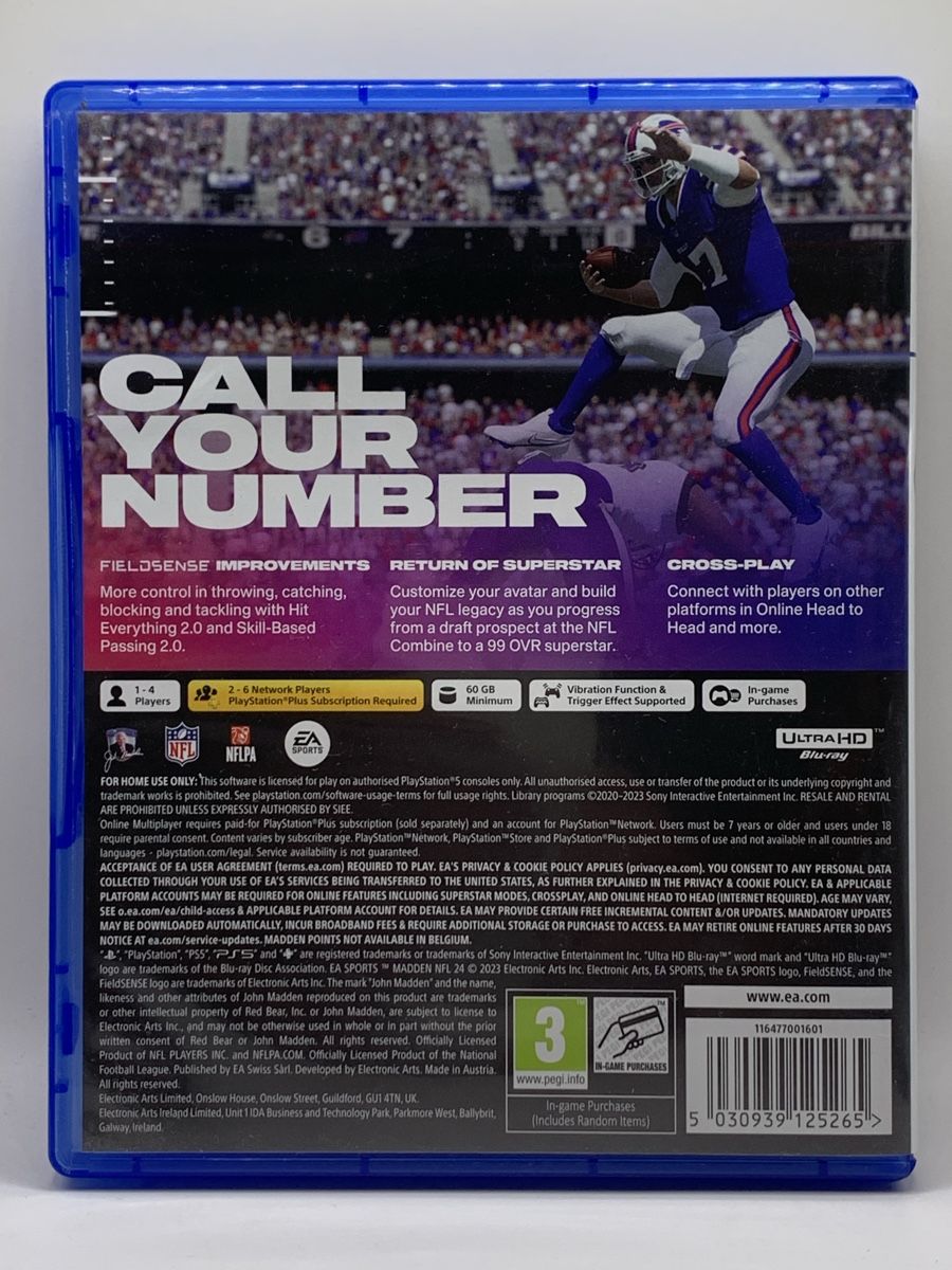 Sony Giochi: Madden NFL 24 - PS5 – Usato da Ostermundigen venduto da RG-Collector 1