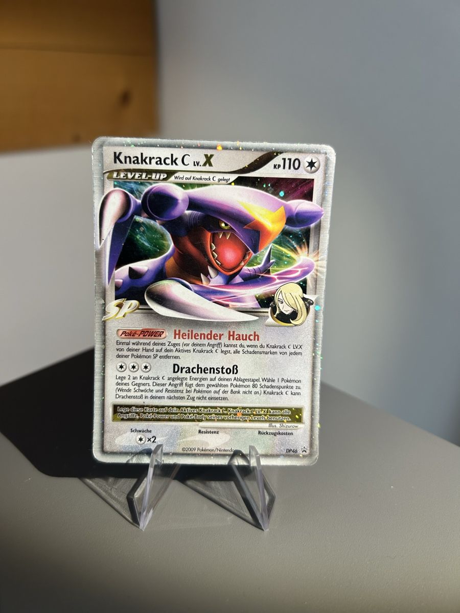 Pokémon Carte collezionabili: Pokemon Knakrack lv.X DP46 (DE) – Usato da Vuadens venduto da Numispot
