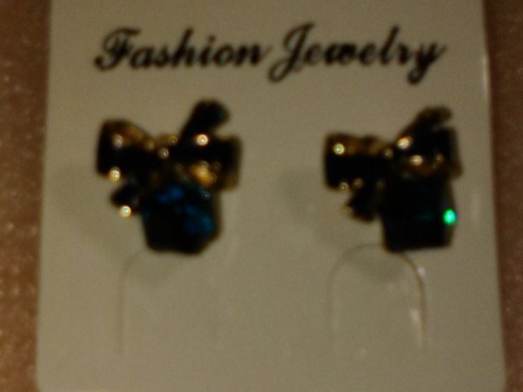Ohrringe & -stecker: OHRRINGE MODESCHMUCK MIT ECHT KRISTALL,,BLAU – Neu (gemäss Beschreibung) aus Basel von bijoutrie_4 3