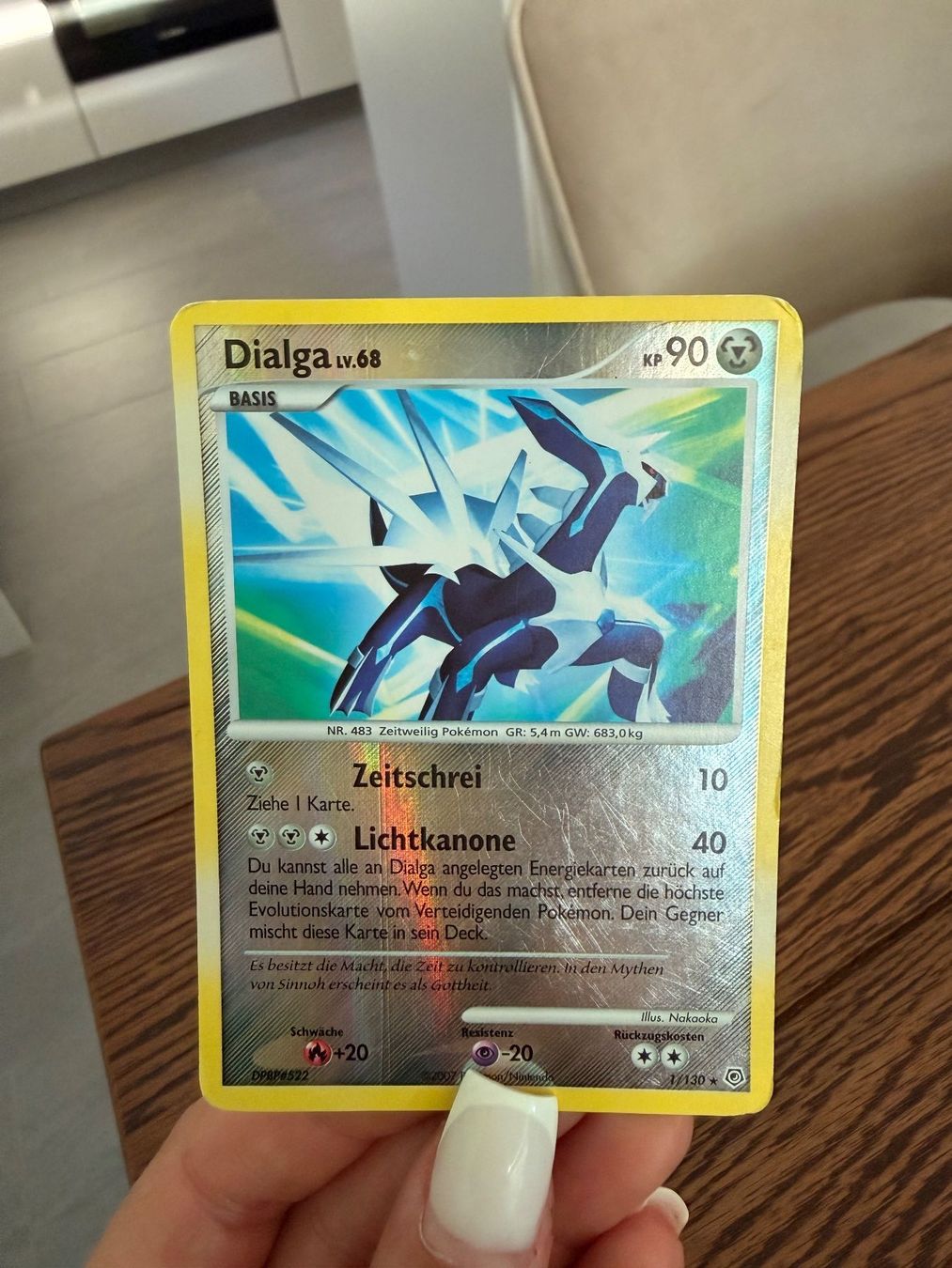 Pokémon Sammelbilder & Trading cards: Pokemon Dialga 1 / 130 – Gebraucht aus untersiggenthal von stephanymar 1