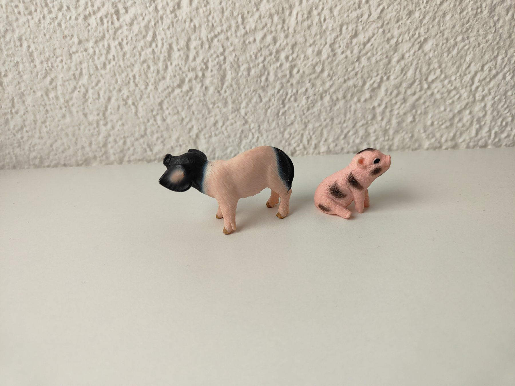 Schleich Statuette: Schleich Seuli von Mini Mutter Schweine Bauernhof Ferkel – Usato da Thalwil venduto da FigurenFreunde 1