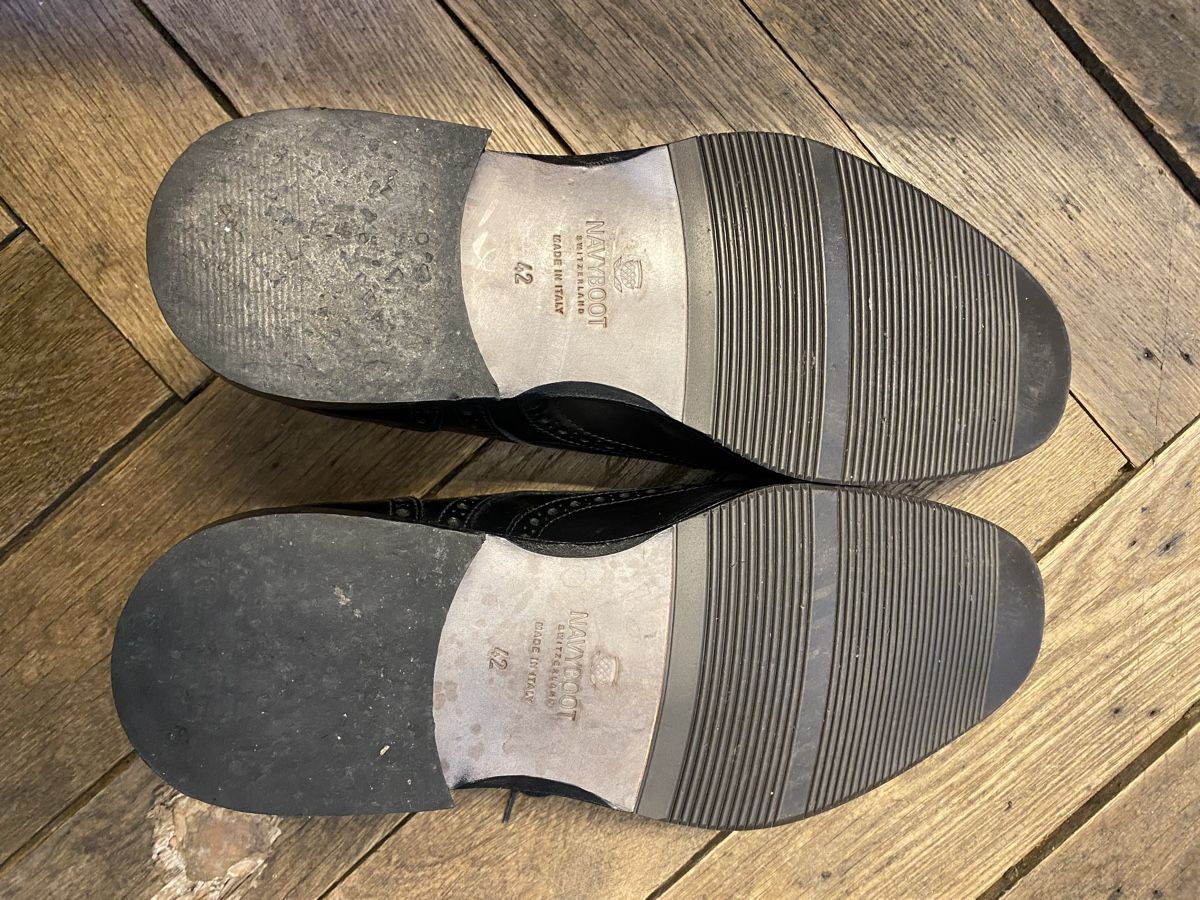 Scarpe da uomo: Halbschuhe Derby Navyboot – Usato da Biel/Bienne venduto da sinai04 3