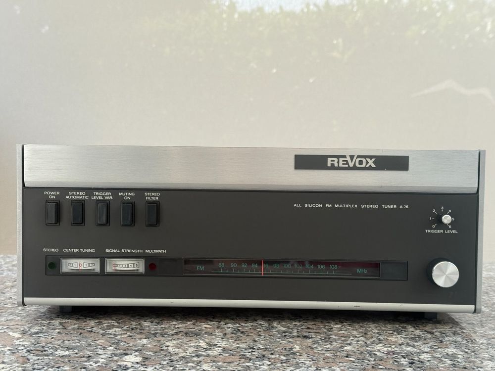 Revox Radios: Revox Tuner A76 – Gebraucht aus Viganello von XTECHSTOREX 1