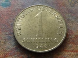 AUTRICHE  1  Schilling  1988