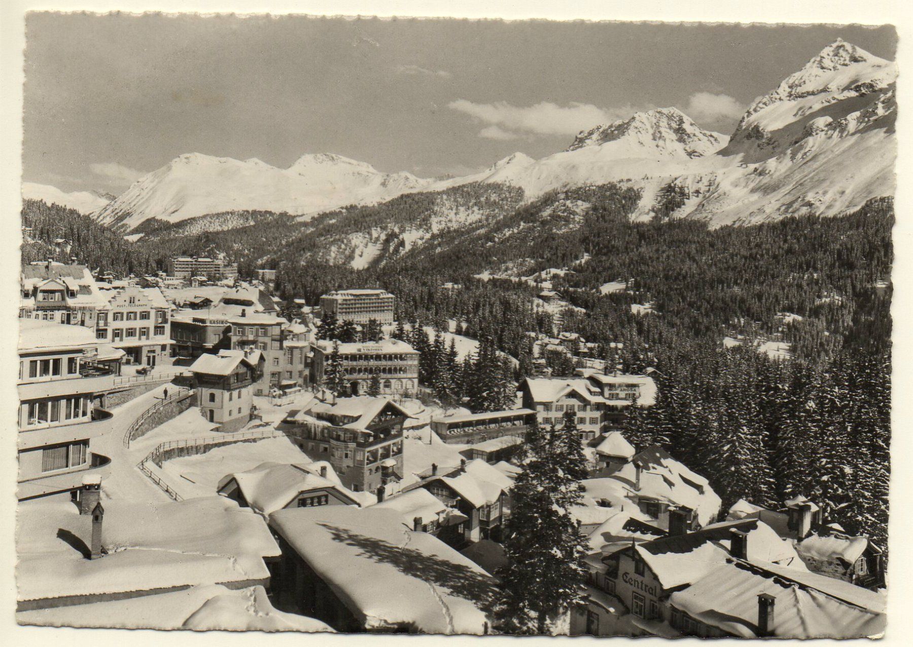 Cartoline postali: AROSA Dorf - Verlag Wolfensberger – Usato da Jona venduto da philajona