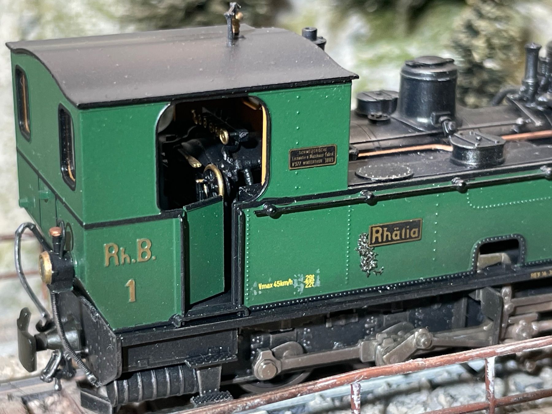 Ferro-suisse Modellini di ferrovie: Ferro Suisse, Rhätia 1, HOm – Nuovo (secondo la descrizione) da Krummenau venduto da ferrotech 5
