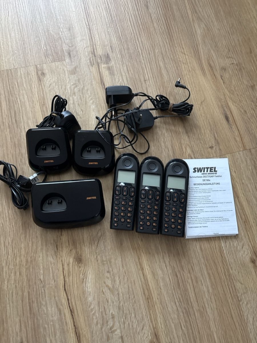 Switel Telefoni: Switel DE 1903 Trio – Nuovo e nell'imballaggio originale da Chur venduto da copino