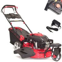 55824 - Benzin Rasenmäher 53cm Trike E-Start