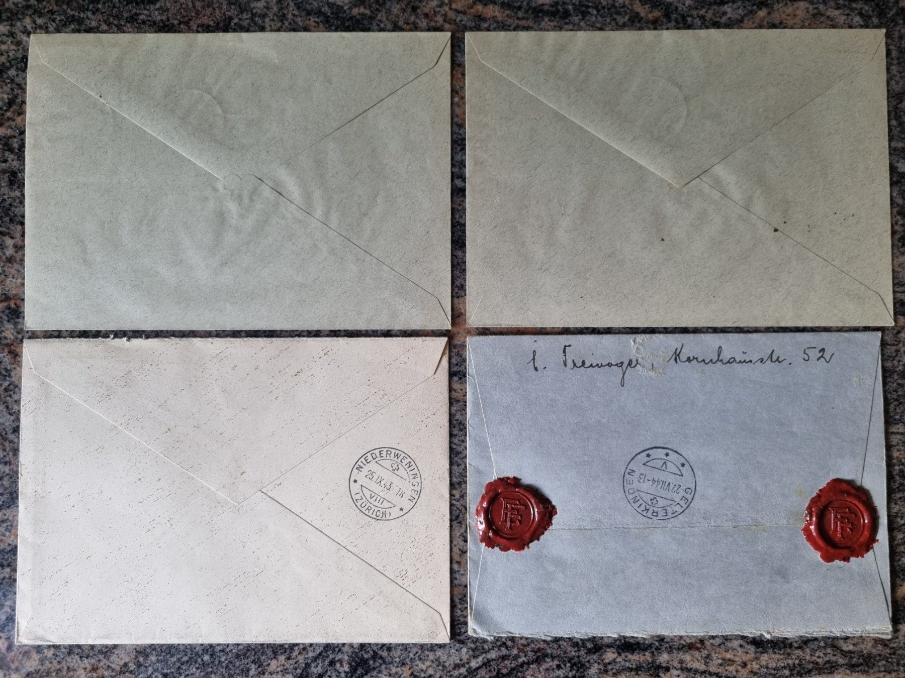 Tutti i francobolli: 12 Briefe mit Pro Patria im Viererblock – Usato da Gümligen venduto da Geniusbuy 3