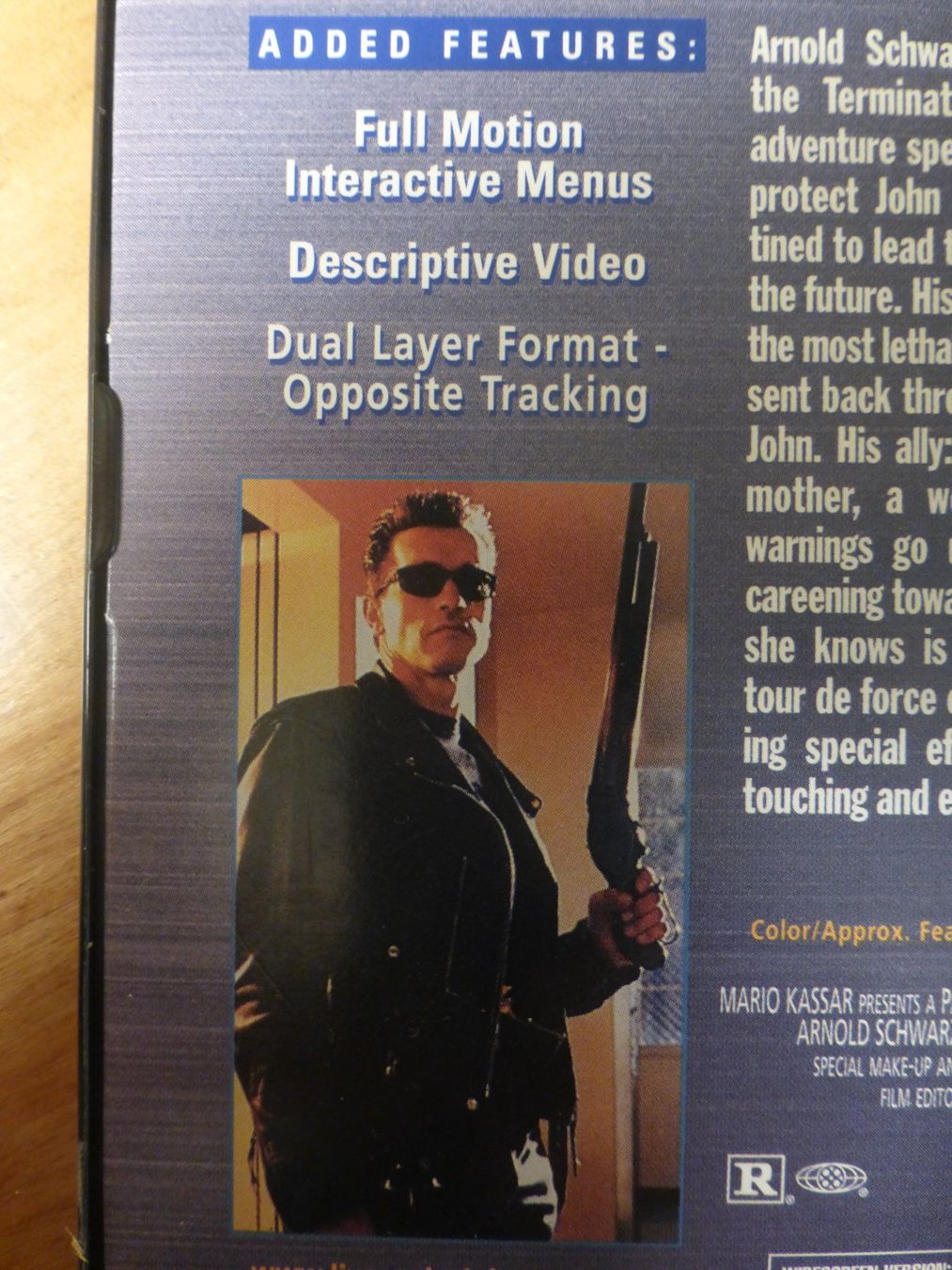 Tutti i DVDs: Terminator 2 Judgement day DVD – Usato da Zumikon venduto da psisound 3