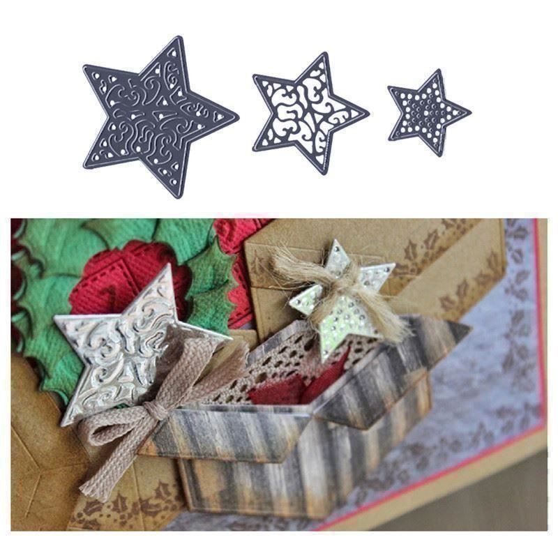 Pochoirs: 3 STERNE STANZSCHABLONE – Neuf avec emballage d'origine à Affoltern am Albis par scrapbooking