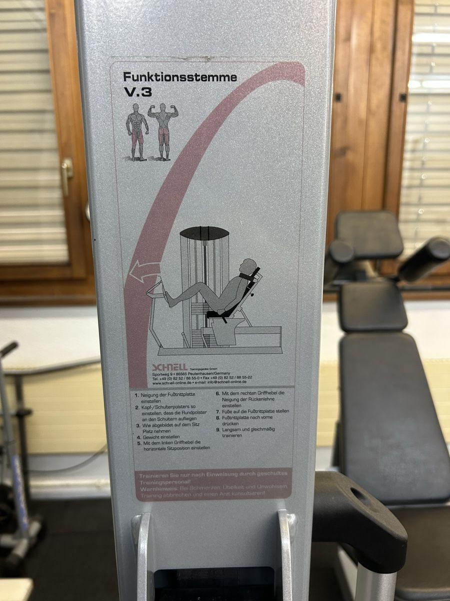 Hometrainer: Schnell Beinpresse – Usato da Küssnacht am Rigi venduto da dis_d2m7 3