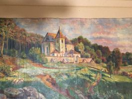Antikes Gemälde Oel/Leinwand