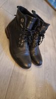Schwarze Winter Mustang/ Stiefel, Grösse 37