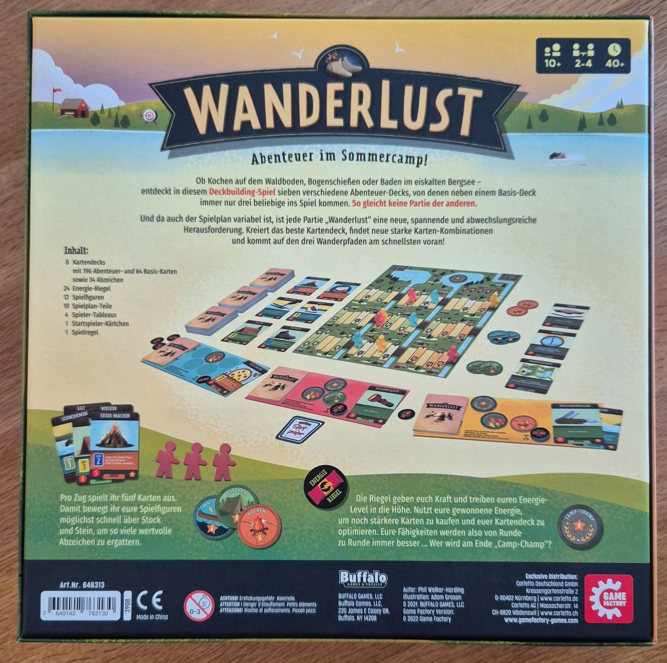 Spiele: Wanderlust Spiel – Gebraucht aus Altstätten SG von bluedine 1