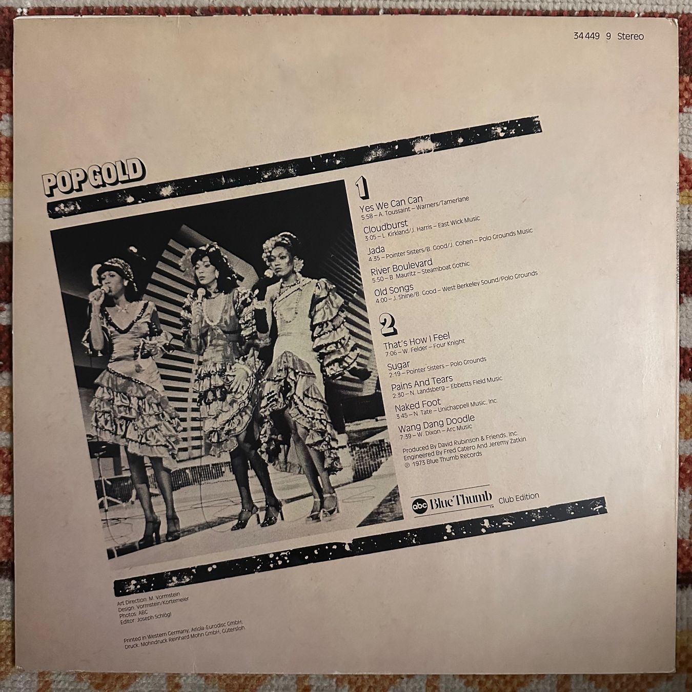 Dischi in vinile: LP - Pointer Sisters - Pop Gold – Usato da Breganzona venduto da Onairda75 1