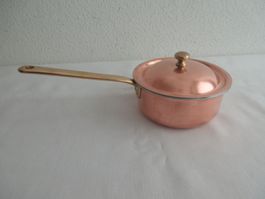 Kupfer Pfanne von SPRING Culinox mit Deckel, 16 cm Ø