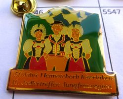 Pin  50 Jahre Heimatchörli Interlaken JODLERTREFFEN