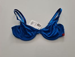 NEU Strech BH mit Bügel (IT 2) blu cina 75 A / 70 B