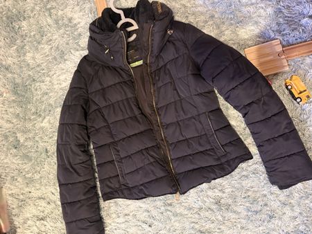 Schwarze Zara Jacke L