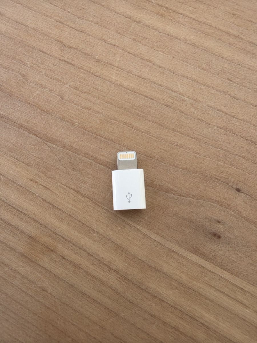 Apple Laufwerke & Adapter: Adapter Mini-USB zu Lightning  – Gebraucht aus Münchenstein von mjaaxx