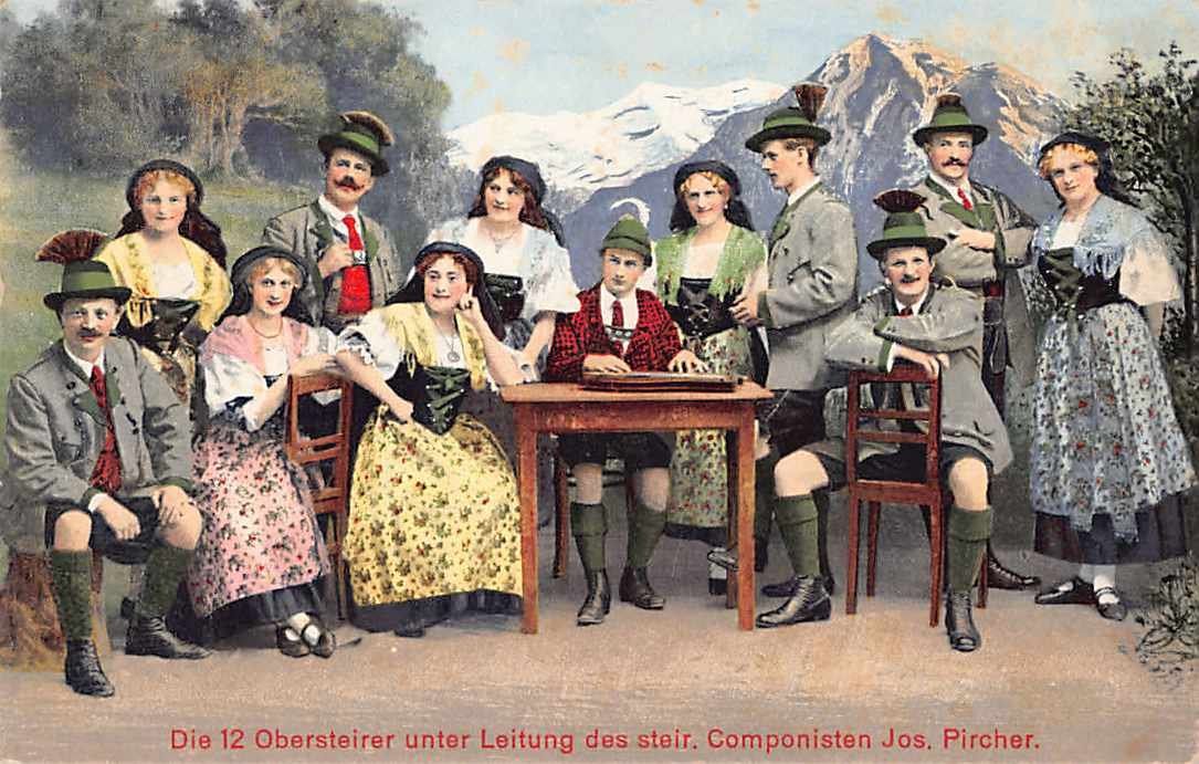 Cartoline postali: NEU: uralte Ansichtskarte OBERSTEIRER 1922, ab 1.-- – Usato da Lufingen venduto da SchnaeppliCorner
