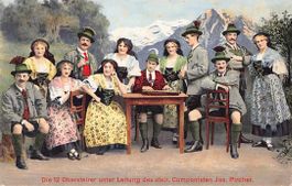 NEU: uralte Ansichtskarte OBERSTEIRER 1922, ab 1.--