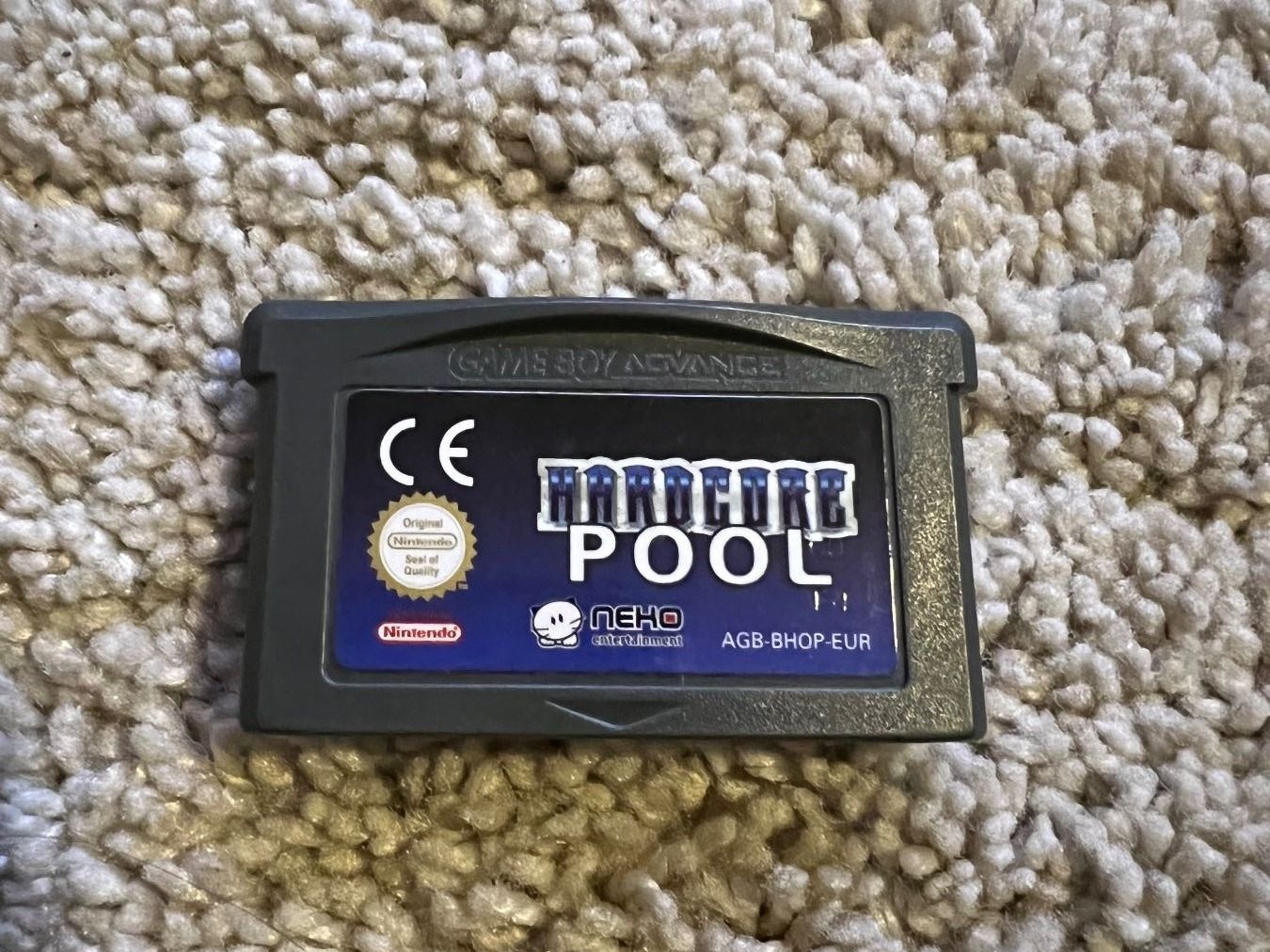 Nintendo Spiele: Hardcore Pool für Game Boy Advance – Gebraucht aus Winkel von RiMa95