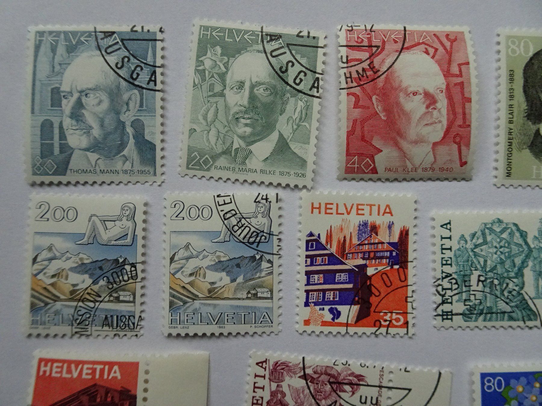 Alle Briefmarken: E.T. Stempel – Neu (gemäss Beschreibung) aus Aadorf von Chnorli-Furz 1