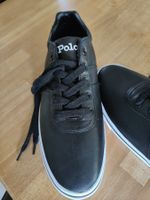 1 Paar POLO RALPH LAUREN Sneakers NEU - 43 - Schwarz / Weiss