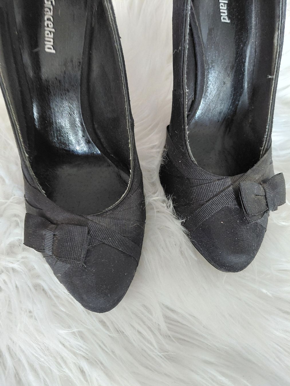 Graceland Scarpe da donna: Graceland Pumps mit Schleifchen – Nuovo (secondo la descrizione) da Obermumpf venduto da Eje_2g5h